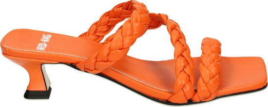 Red Rag 78246 - Dames slippers - Kleur: Oranje - Maat: 41