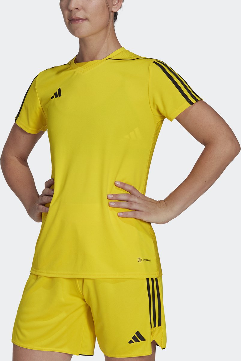 adidas Performance Tiro 23 League Voetbalshirt - Dames - Geel - XS