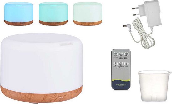Beurer LA 20 Aromadiffuser, Luchtbevochtiger Met Ultrasoon, Geschikt Voor In Water Oplosbare Aroma-Oliën