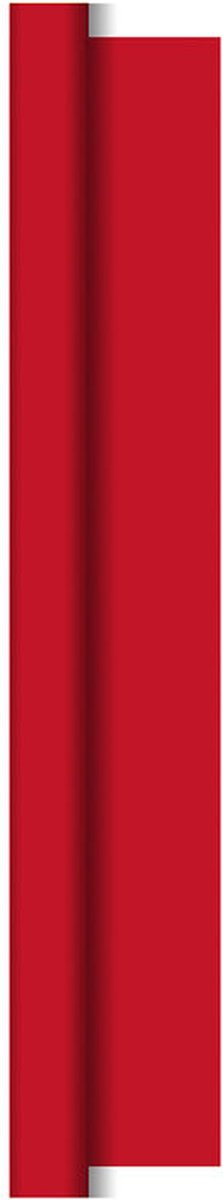 Duni Dunisilk Tafellaken op Rol Red 118x500cm