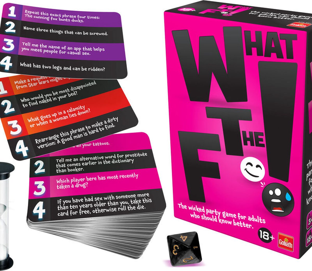 Goliath Games What the F? Partyspel voor volwassenen thumbnail 3
