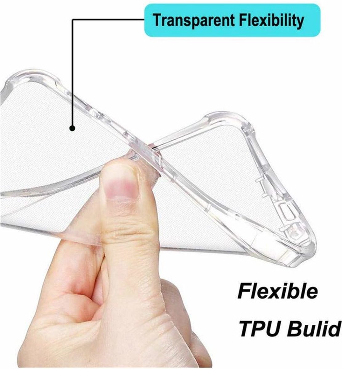 Techsuit - Clear Silicone (bulk) - Honor X7 - Transparent