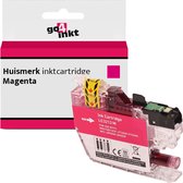 Go4inkt compatible met Brother LC-3213 m inkt cartridge magenta