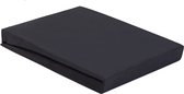Beter Bed Select Hoeslaken Jersey - 100% katoen - 200x200/210/220 cm - Antraciet