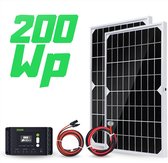 ZAAK. Topsolar 200Wp 12 Volt zonnepanelen compleet pakket - Plug and Play -  Camper -... | bol.com