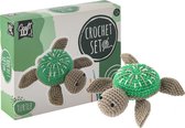 Craft ID Starters Crochet Kit Tortue | amigurumi crochet néerlandais | Kits de crochetage câlins | Convient aux enfants de 12 ans et plus | Kits de crochetage