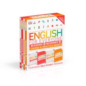 English for Everyone Beginner Box Set Course and Practice Books FourBook SelfStudy Program
