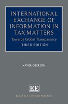 Elgar Tax Law and Practice series- International Exchange of Information in Tax Matters