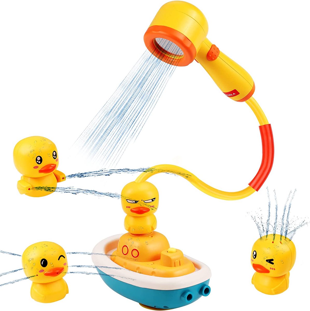 Cinqo- Babybadspeelgoed, speelgoed voor badkuip, badspeelgoed, douche- speelgoed,... | bol.com