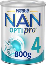 Nestlé - NAN® - OptiPro 4 - Opvolgmelk Groeimelk vanaf 2 jaar - Flesvoeding Baby - 1 x 800 gr