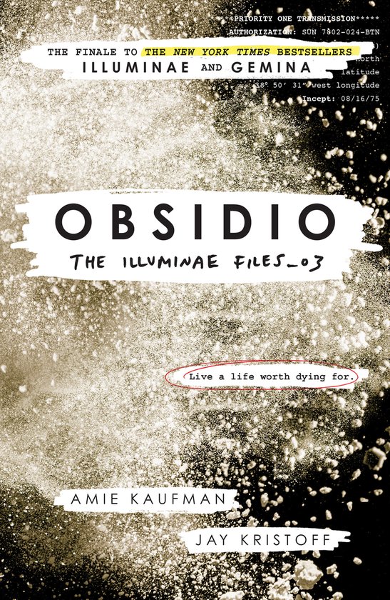 Obsidio - the Illuminae files part 3 - cover