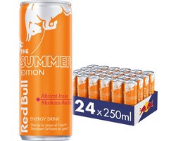 Red Bull Summer Edition - Apricot Strawberry - Energiedrank - 24 x 25cl