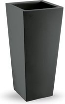 VECA - Bloempot Genesis, vierkant, H100 cm, antraciet