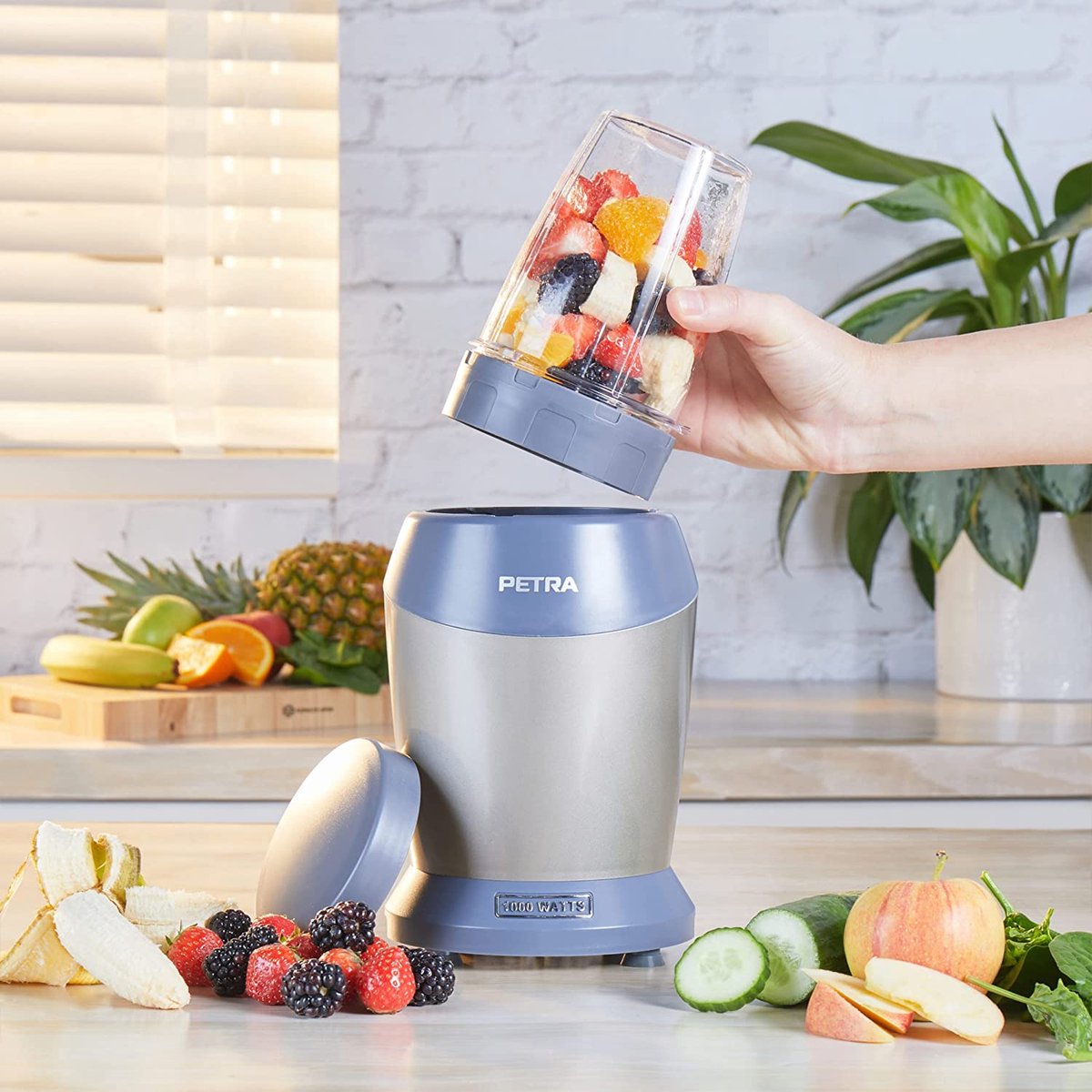 BLENDER MULTIFONCTION PUISSANT Smoothie Fruit Légume Glace 800ml