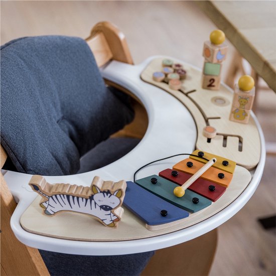 Hauck Play Music Zebra Play tray - Zebra van Hauck — afbeelding 4