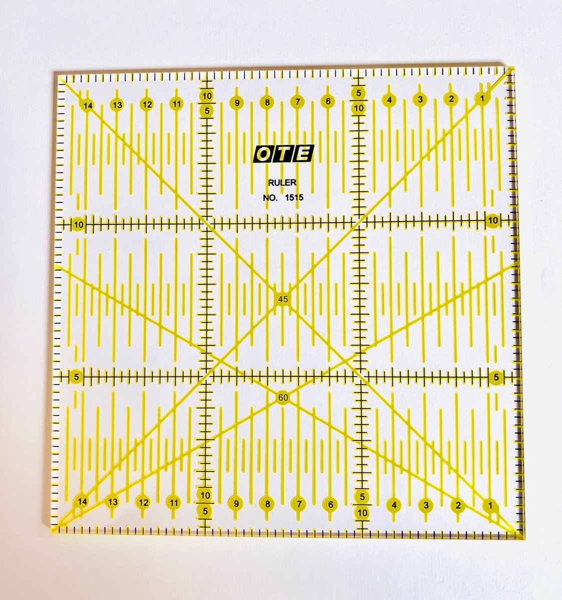 Omnigrid Ruler 15x15CM