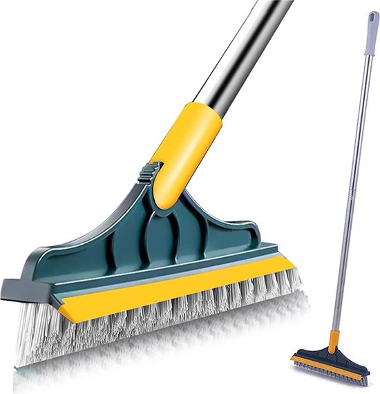 Bezem en Vloerwisser 2 in 1 Vloertrekker Badkamer Trekker Douche