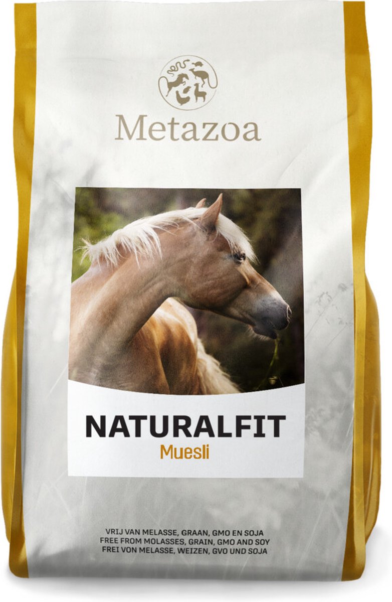 Metazoa Paardenvoer Naturalfit Muesli 15 kg