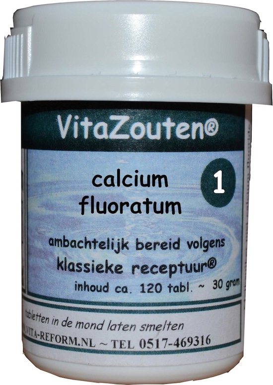 VITAZOUTEN CALCIUM FLUOR 1/12