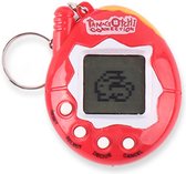 Nostalgische 49 in 1 Virtual Cyber Pet Toy Funny Tamagotchi rood