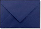 50 Enveloppes de Luxe - C7 - Blauw foncé - 8,1x11,4cm - 120 grammes - Convient pour A7