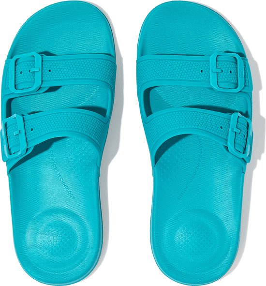 Fitflop Iqushion Two-bar Buckle Slides Blauw EU 38 Vrouw