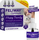 Feliway Optimum - Navulling 3-Pack - 3x flacon 48 ml - Anti-stress Kat