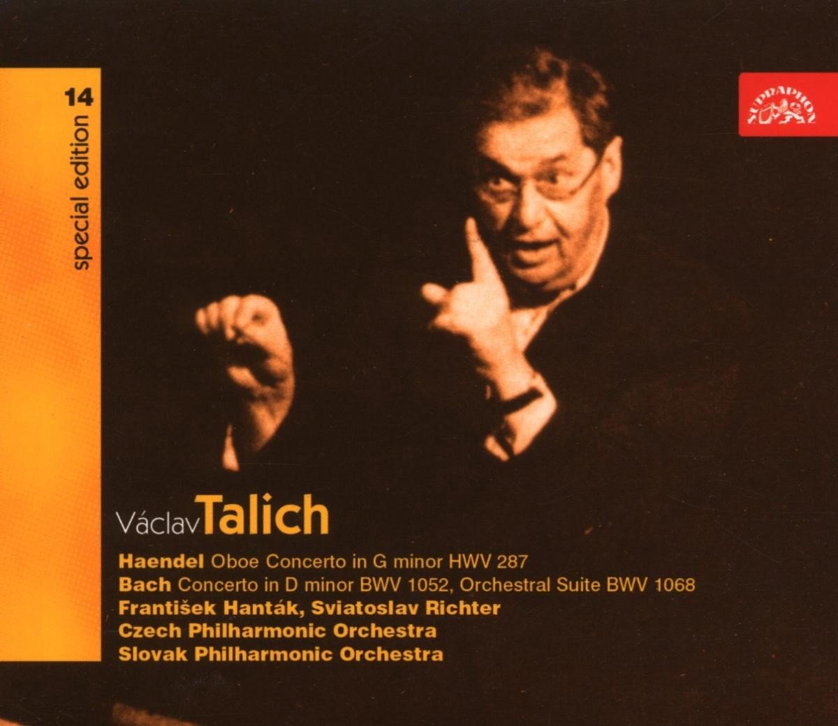 Czech Philharmonic Orchestra, Václav Talich - J.S. Bach: Vaclav Talich 14 (CD) (Remastered)