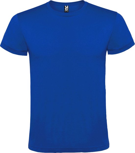 Kobalt Blauw 5 pack t-shirts Merk Roly Atomic 150 maat L