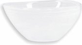 Saladekom Quid Boreal Wit Glas (Ø 14 cm) (Pack 6x)