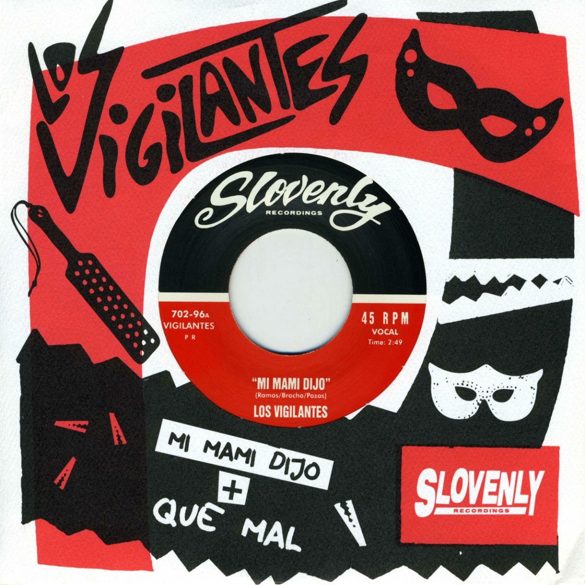 Los Vigilantes - Mi Mami Dijo (7" Single)