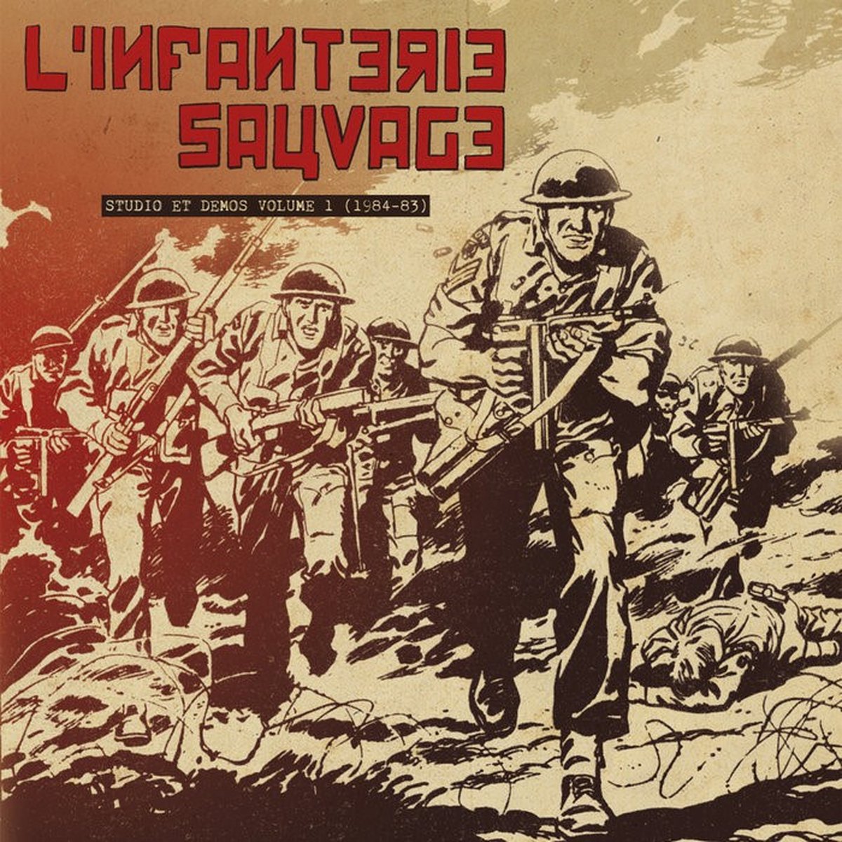 L'infanterie Sauvage - Studio Et Demos Volume 1 (1984-83) (LP)