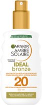 2x Garnier Ambre Solaire Ideal Bronze Zonnebrandspray SPF 20 200 ml