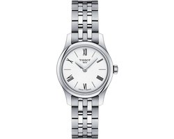 Tissot Tradition T0630091101800 Horloge - Staal - Zilverkleurig - Ø 26 mm