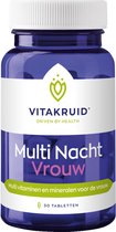 Vitakruid Multi Nacht vrouw Voedingssupplement - 30 tabletten