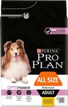 Pro Plan Dog Adult Performance - Hondenvoer - Kip 18 kg Breederbag