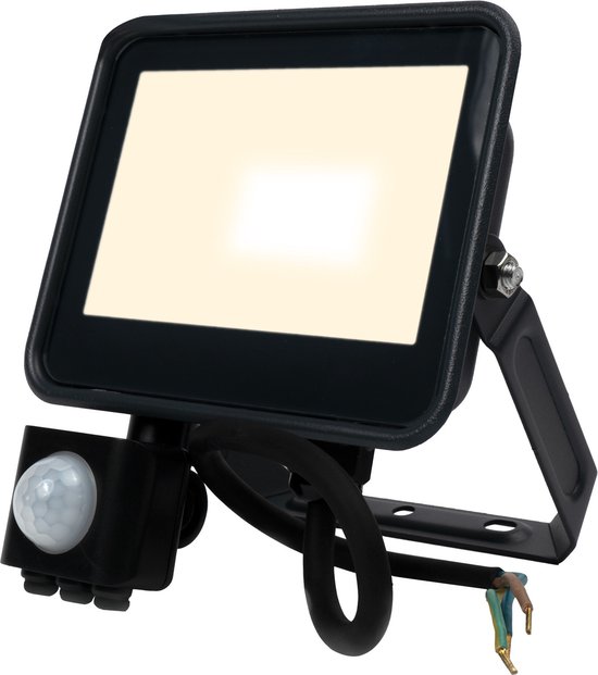 Kanlux Floodlight LED Breedstraler 4000K Sensor 20W Zwart