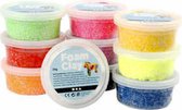 Foam Clay® - Boetseerklei - Zelfhardend - Met Styropor Balletjes - 10 Verschillende Kleuren - 20 x 35 gram - 2 sets