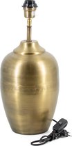 Vtw Living - Tafellamp - Staande lamp - Goud - Metaal - 46 cm hoog