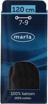 Marla ronde veters | Dik | Zwart | 120cm