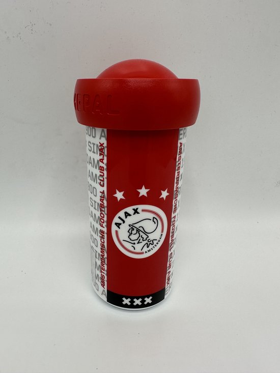 Ajax-schoolbeker wit/rood logo AFC Ajax van Ajax — afbeelding 3