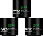 SYOSS Max Hold Wax- Voordeelverpakking 3 x 150 ml