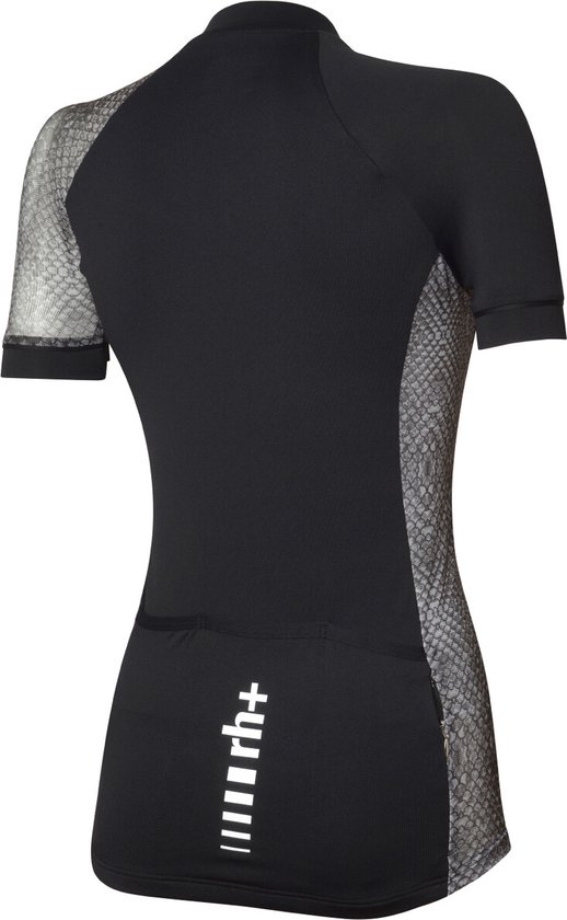 Dames wielertrui set korte mouw 5D gewatteerde fietsbroek sneldrogende reflecterende 3-zakken S-3XL, Jp2017, XL