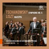 Symphonieorchester Des Bayerischen Rundfunks - Tchaikovsky: Symphony No. 5, Op. 64 - Liszt: Mazep (CD)