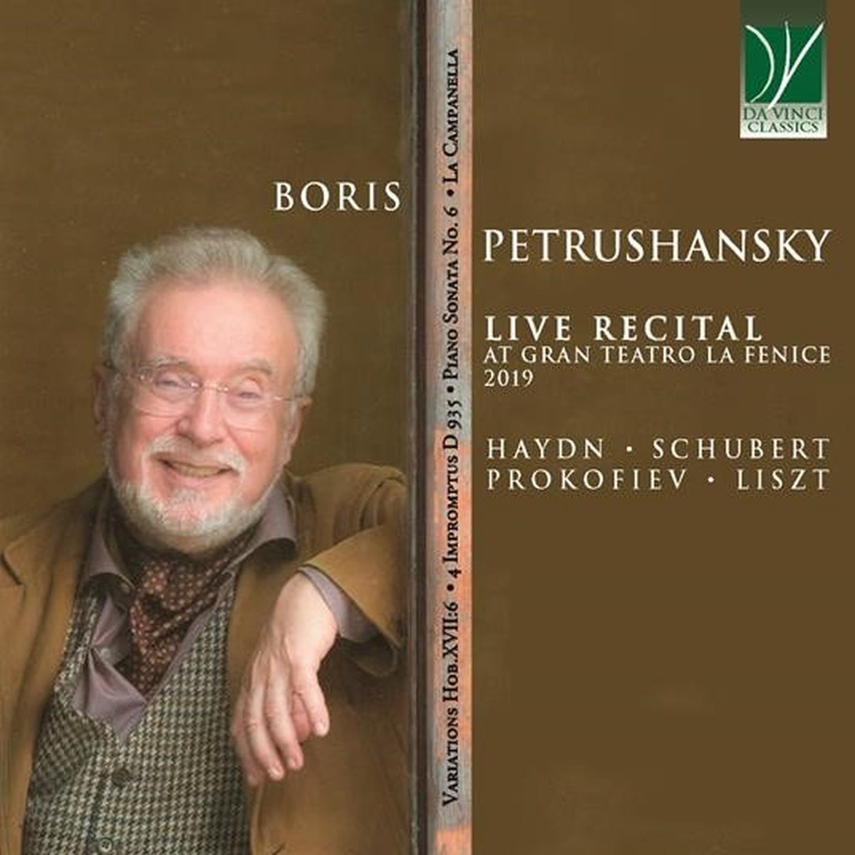 Boris Petrushansky - Live Recital At Gran Teatro La Fenice, 2019 (2 CD)