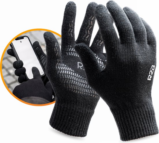 R2B touchscreen handschoenen – unisex – XS – model Antwerpen