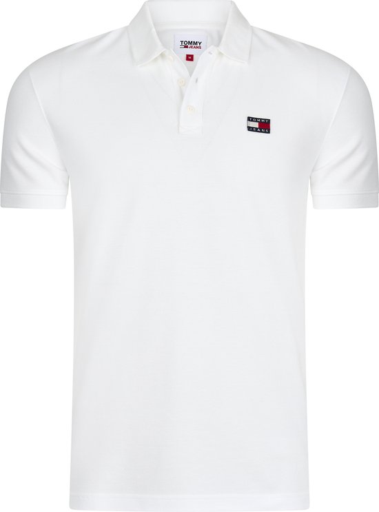 Tommy Hilfiger TJM CLSC XS Badge Polo Homme - White - Taille XXl