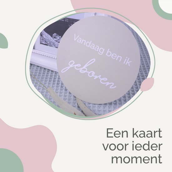 Rose & Ollie Mijlpaalkaarten baby - Bosdieren - babyshower - kraamcadeau van Rose & Ollie — afbeelding 4