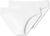 Schiesser 2Pack Tai Slip - Biologisch katoen Dames Onderbroek - Maat M