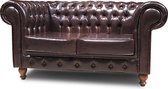 Chesterfield No cuir | Canapé 2 places MyChesterfield | NAL Brun Antique